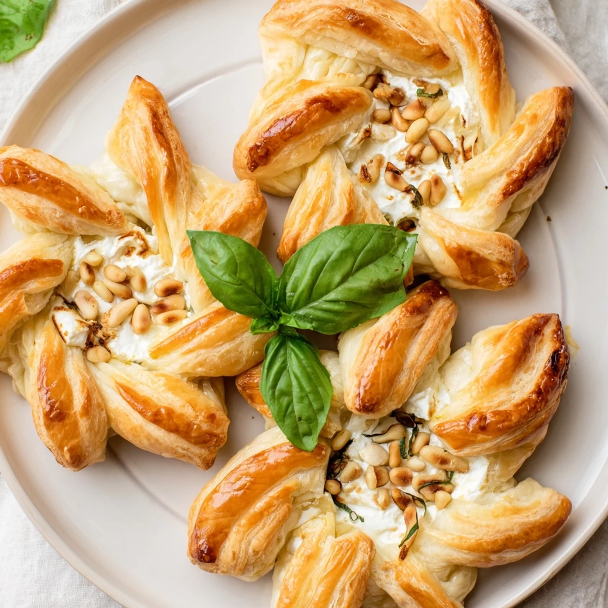 Poinsettia Puff Pastry