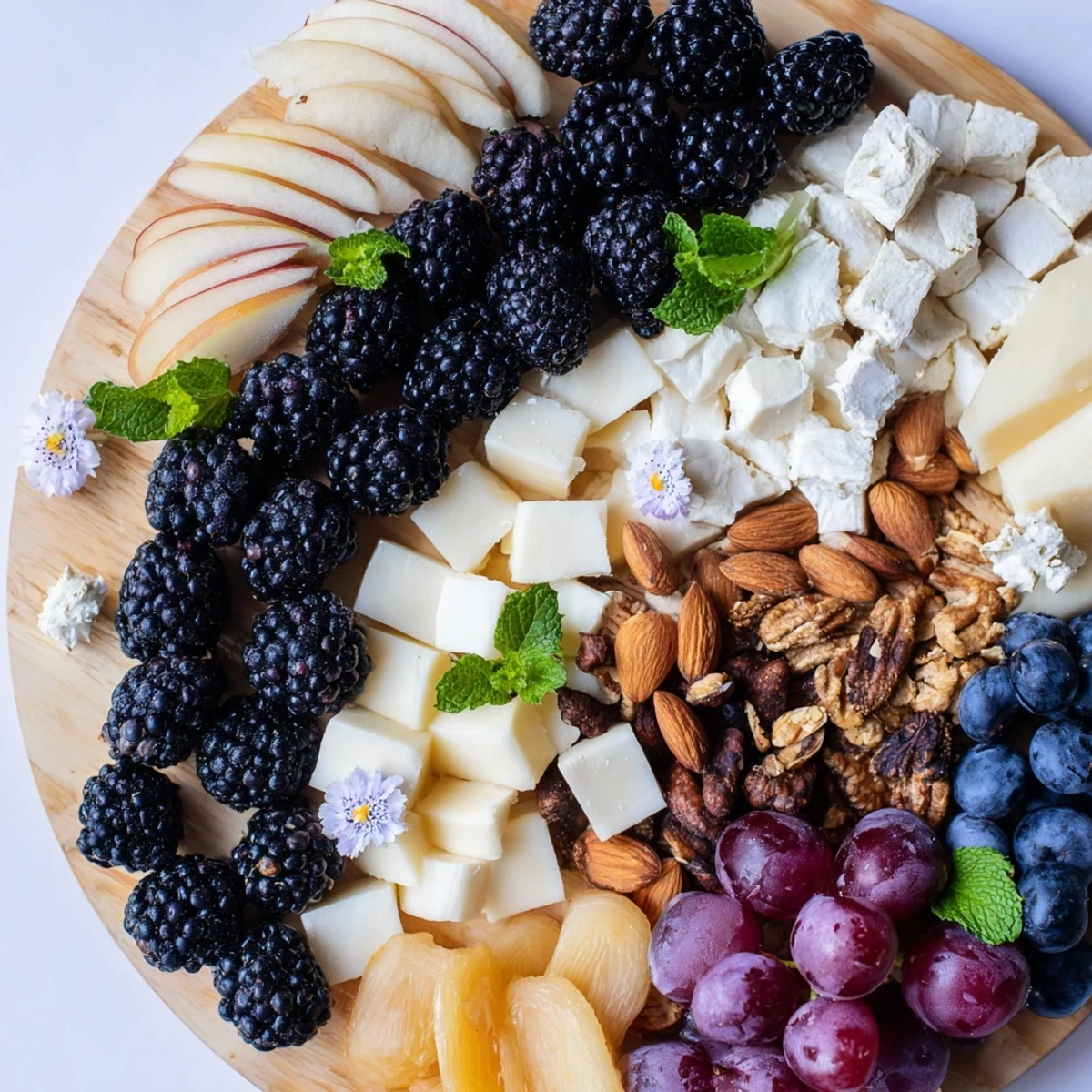 This Yin-Yang Balance recipe offers a stunning visual presentation of contrasting light and dark ingredients.