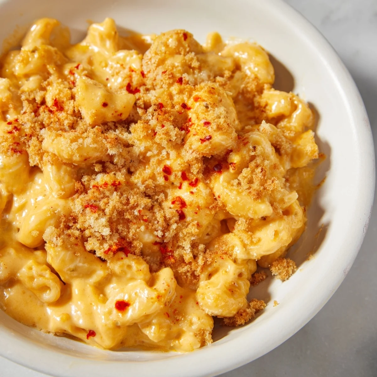 Delicious, bubbling Tinis Recession Mac promises a comforting, cheesy bite perfect for a weeknight.
