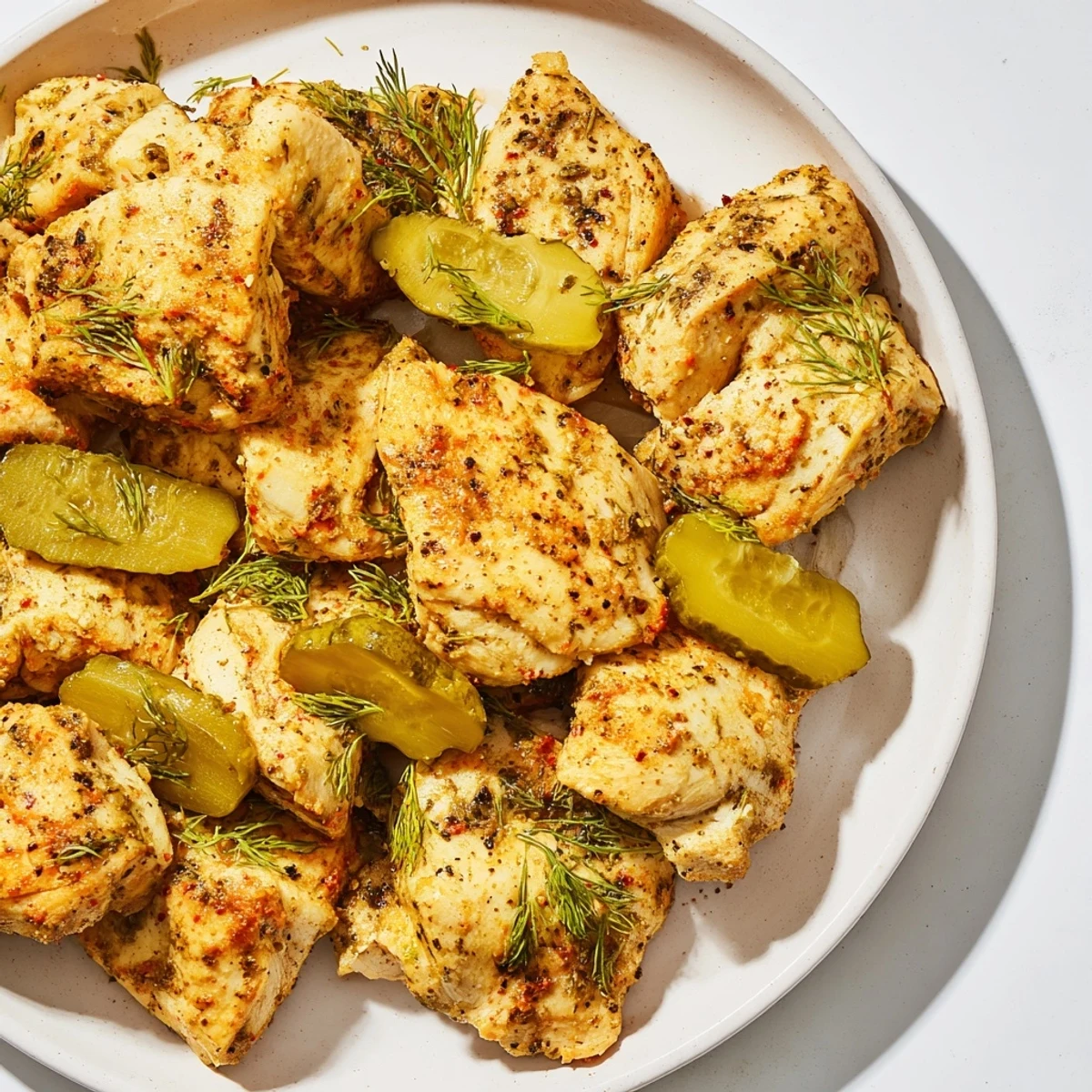 Golden and juicy Pickle Ranch Chicken, flavorful and ready to serve with your favorite sides.