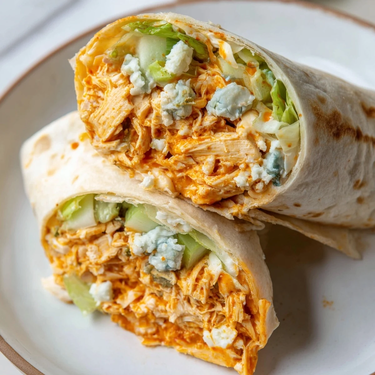 Buffalo Chicken Dip Wrap