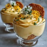 Lemon Mousse Shortbread Cups