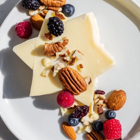 Festive Shooting Star Cheese Board overflowing with colorful berries, nuts, and a star cheese centerpiece.