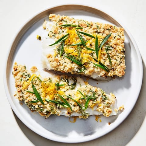 Melted butter glistens atop the flaky, delicious Baked Cod with Crispy Ritz Cracker Topping.