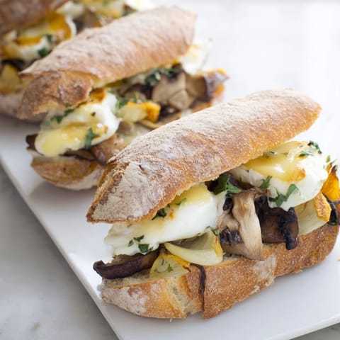 Roast Garlic Mushroom Thyme