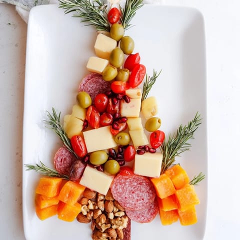Christmas Tree Charcuterie Board