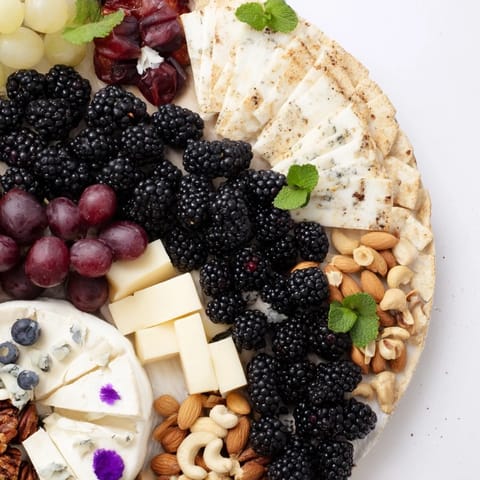 Yin-Yang Balanced Cheese Board
