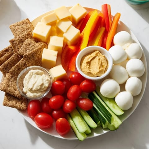 Veggie Snack Board Lunch