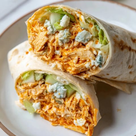 Buffalo Chicken Dip Wrap
