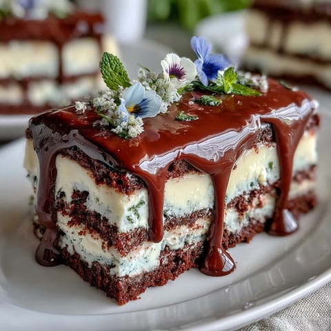 Spring Floral Drip Lemon Cake