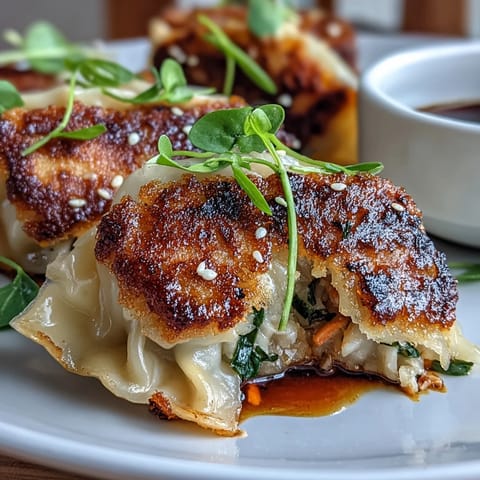 Crispy Cabbage Dumplings