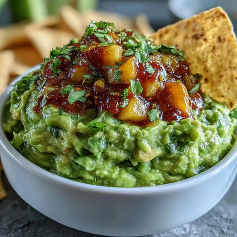 A colorful Guacamole Bar featuring creamy avocado and a variety of flavorful, fresh toppings.
