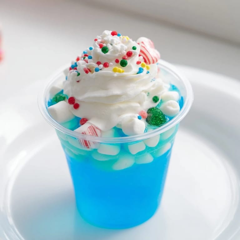 These delightful Snow Globe Jello Cups offer a cool, refreshing dessert with colorful gelatin and festive toppings.