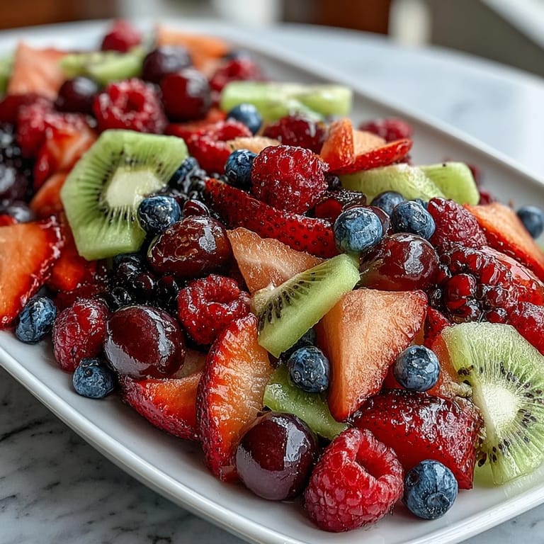 Elegant fruit arrangement with edible flowers, creating a stunning, refreshing display for graduation events.